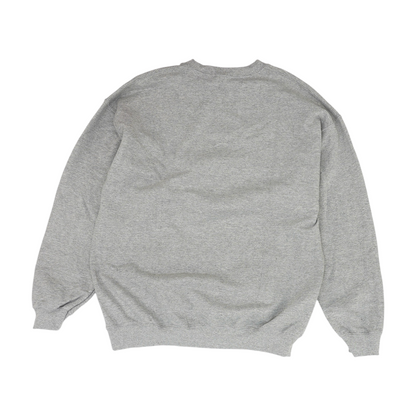 Gray Solid Sweatshirt Pullover