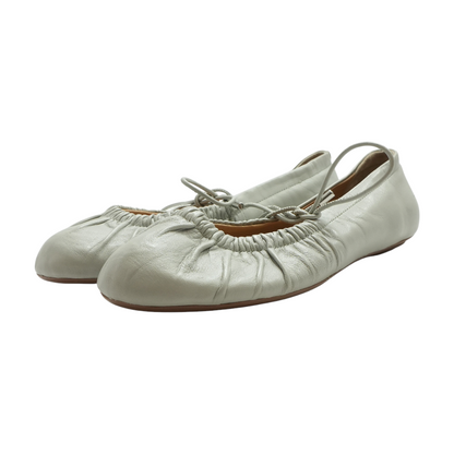 Gray Slip-On Flats