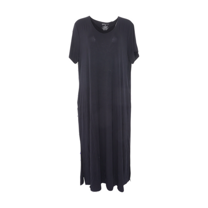 Black Plus Solid Nightgown
