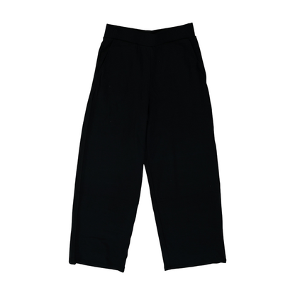 Black Solid Pajama Bottom