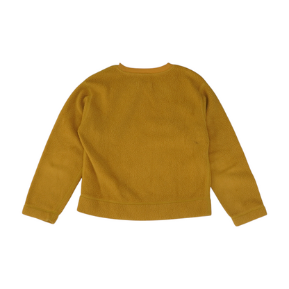 Mustard Solid Sweatshirt Pullover