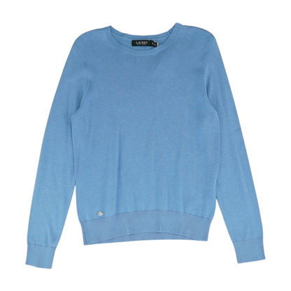 Blue Petite Pullover Sweater