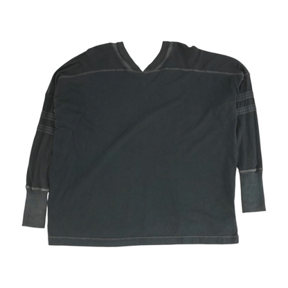 Gray Solid Sweatshirt Pullover