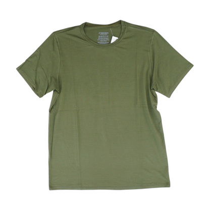 Olive Solid Active T-Shirt
