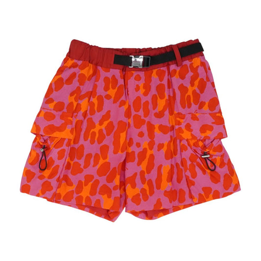 Pink Animal Print Shorts