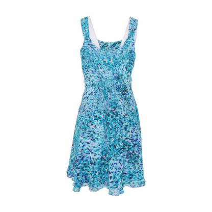 Multi Print Midi Dress