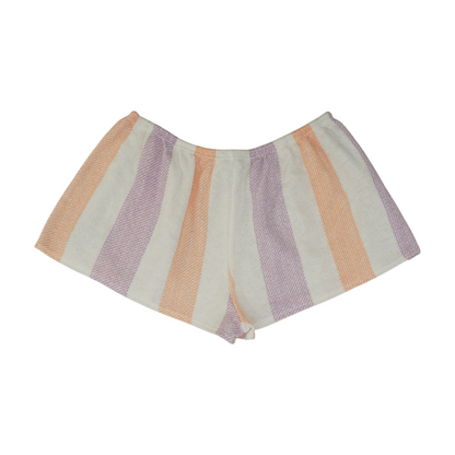 Multi Striped Knit Shorts