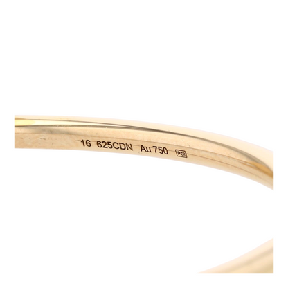 18K Yellow Gold Bangle Bracelet
