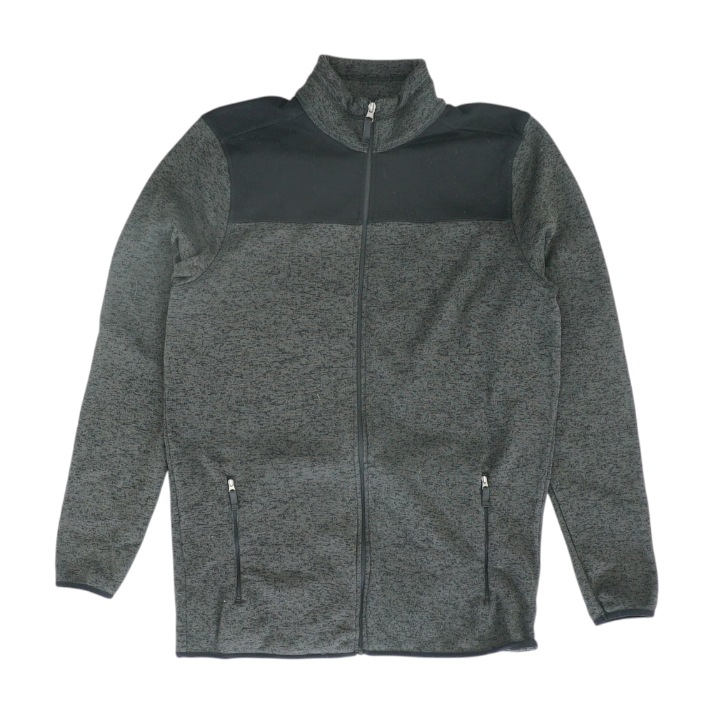 Gray Tall Color Block Jacket
