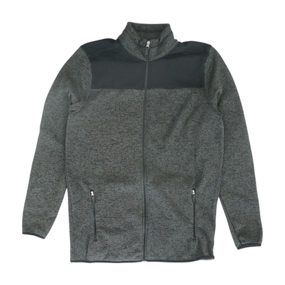 Gray Tall Color Block Jacket