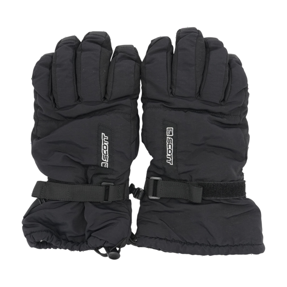 Black 100% Polyester Gloves