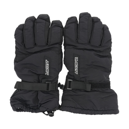 Black 100% Polyester Gloves