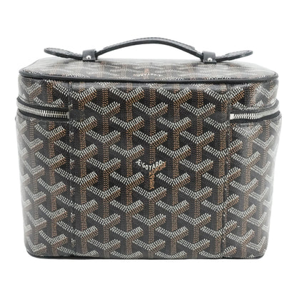 Black Muse Vanity Case in Goyardine Canvas & Cervon Calfskin