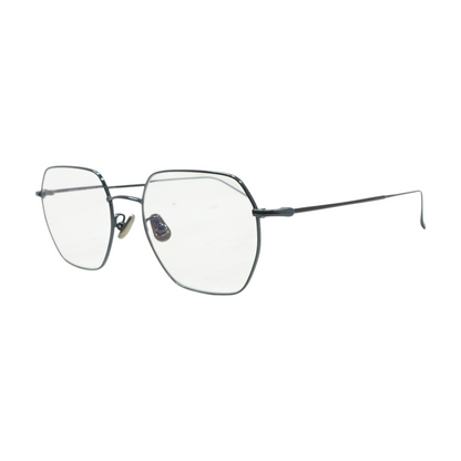 Blue ZX253009A Geometric Prescription Eyewear
