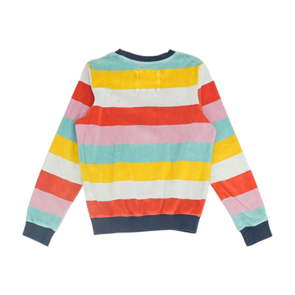 Multi Striped Sweatshirt Pullover
