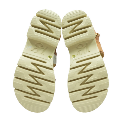 Brown Flat Sandals