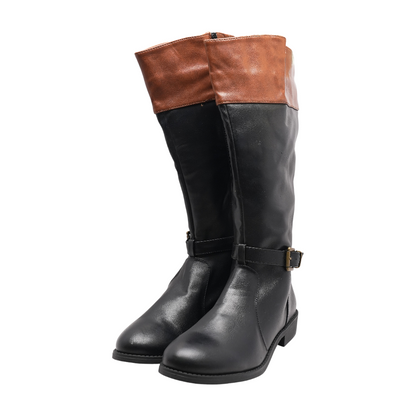 Black Knee-High Boots