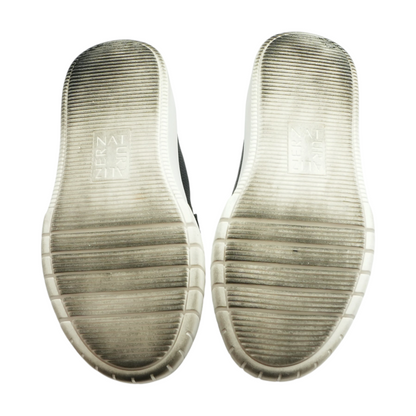 Black Slip-On Flats