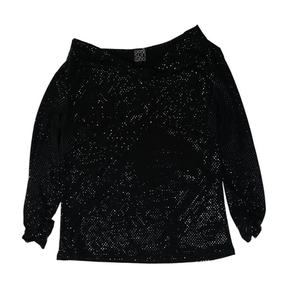 Black Polka Dot Blouse