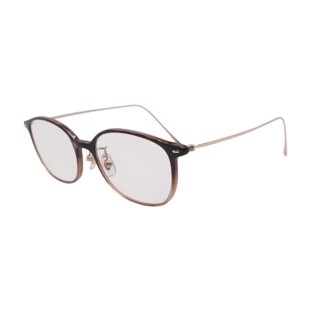 Tortoise LUF-24S-105AH Round Prescription Eyewear
