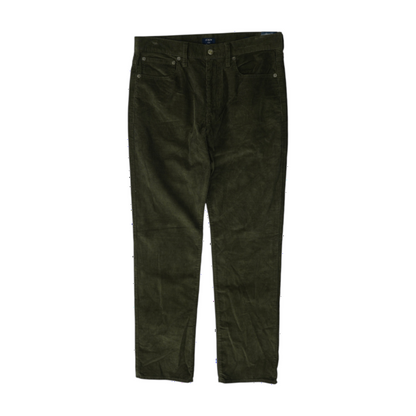 Olive Straight Pants