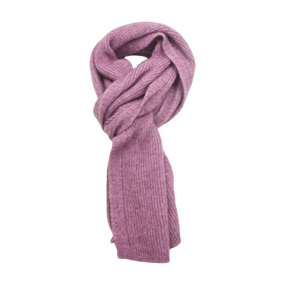 Mauve Wool Scarf