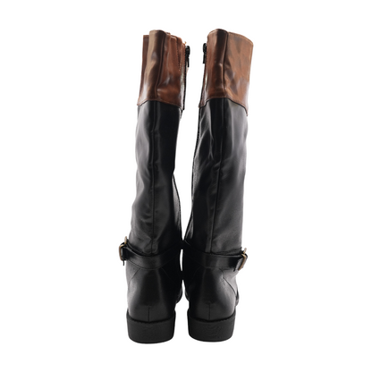 Black Knee-High Boots