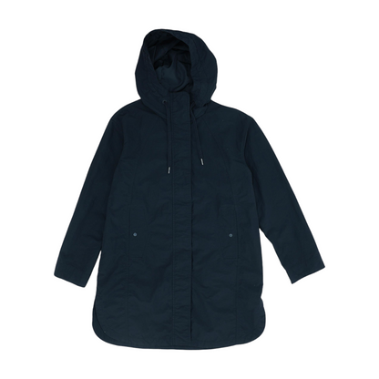 Black Solid Rain Jacket