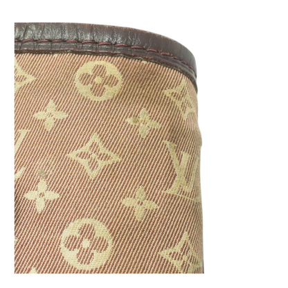 Tan Neverfull MM in Monogram Idylle canvas