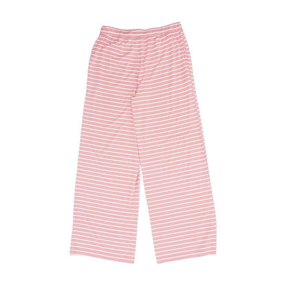 Pink Striped Pajama Bottom