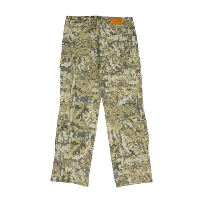 Green Camo Loose Jeans