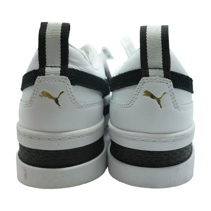 Mayze Leather White Low Top Athletic Shoes