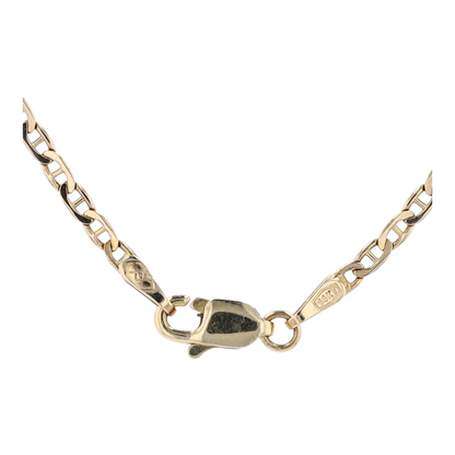 14K Yellow Gold Chain Necklace
