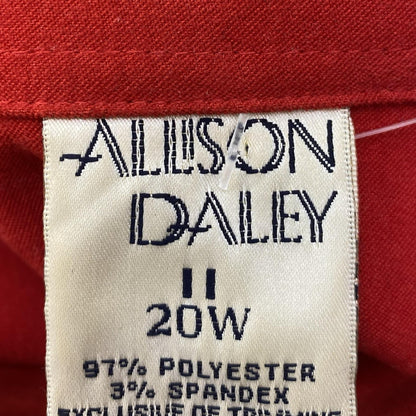 Vintage Red Button Down