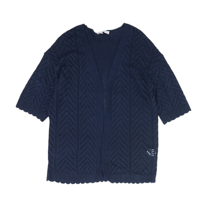 Navy Cardigan Sweater