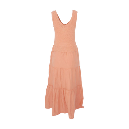 Peach Maxi Dress