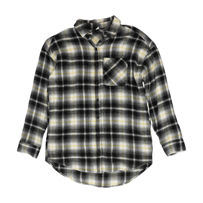 Gray Plaid Button Down