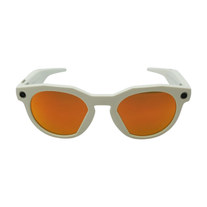 White HSTN Smart Glasses