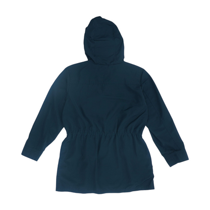 Black Solid Rain Jacket