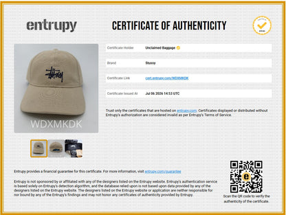 Tan Basic Stussy Cap