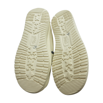 Ivory Lace-Up Casual Shoes