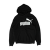 Black Solid Hoodie Pullover