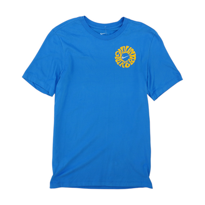 Blue Solid T-Shirt