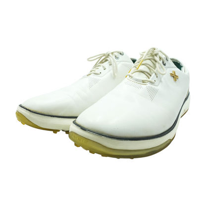 White Low-Top Athletic Shoes
