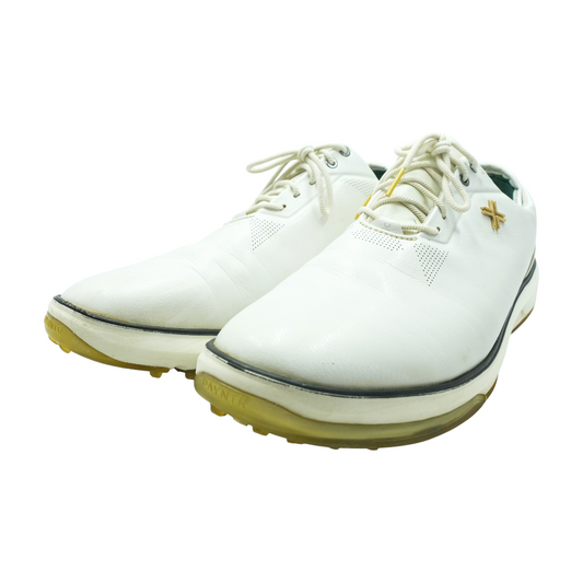 White Low-Top Athletic Shoes