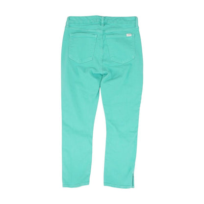 Blue Solid Chino Pants