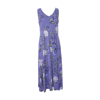 Purple Petite Floral Maxi Dress