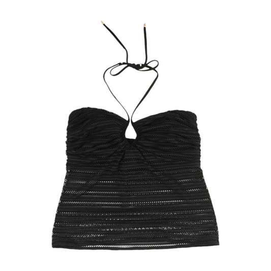 Black Swim Top