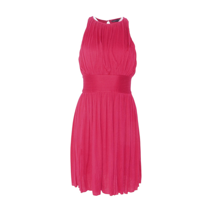 Magenta Petite Midi Dress