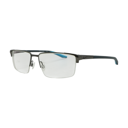 Gunmetal NIKE 8054 Browline Prescription Eyewear